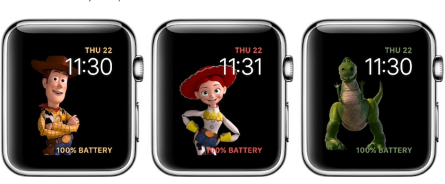 Apple Watch's Toy Story Face Goes Live in watchOS 4 Beta 2 
