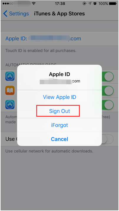 Two Ways to Sign Out Apple ID From iPhone