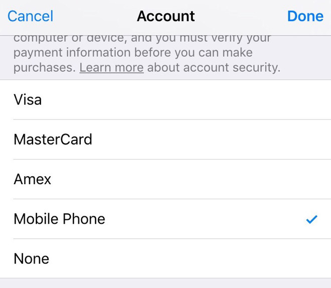 Carrier Billing for Apple Services Spreads to Denmark, Hong Kong, Sweden