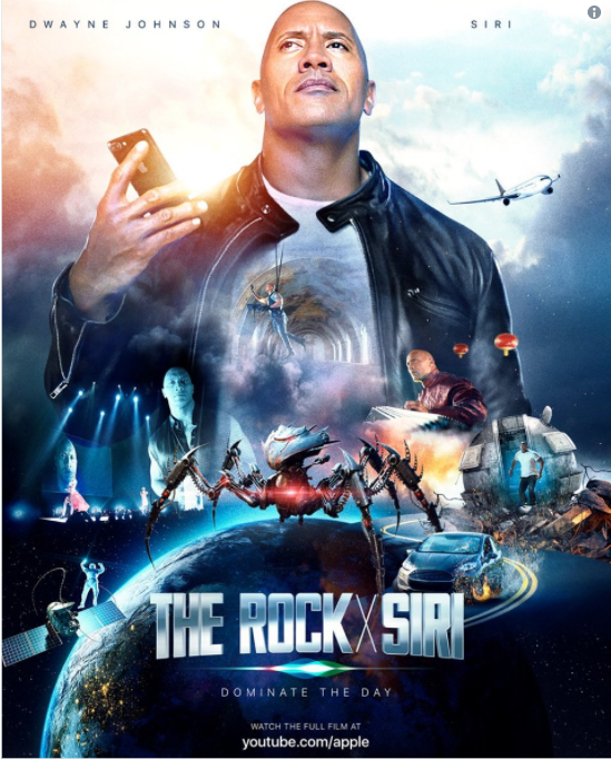  Dwayne ‘The Rock’ Johnson co-starring Siri for a new ‘movie’ 