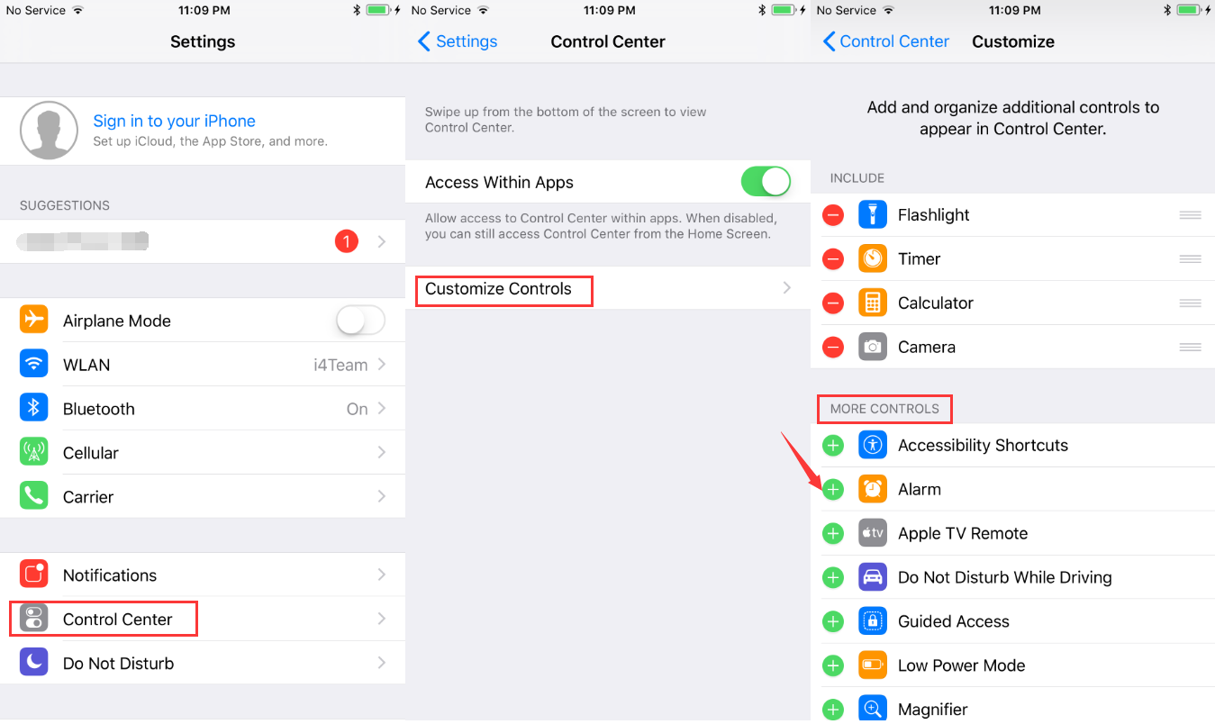 How to Customize iOS 11 Control Center?