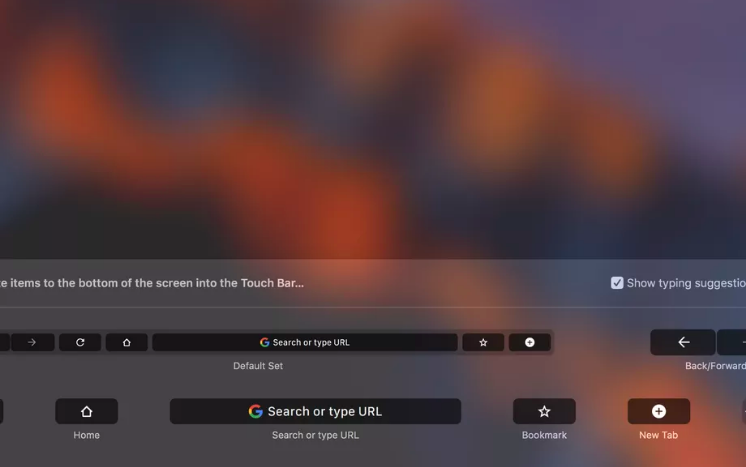 Latest Chrome Update Adds Touch Bar Customization Tools For MacOS
