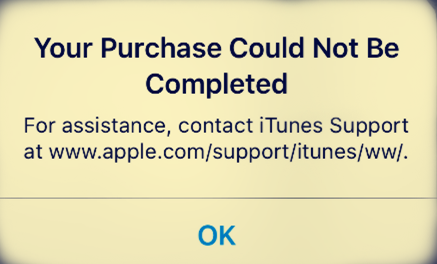 [Fix] Your Purchase Could Not Be Completed?