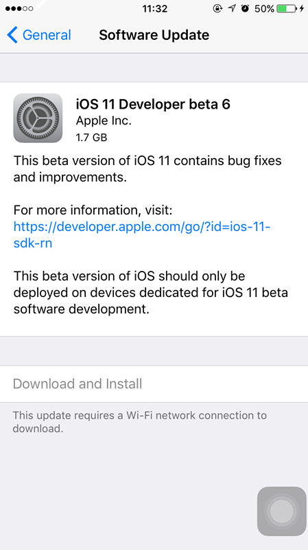 Upgrade to iOS 11 Beta 6 on 3uTools