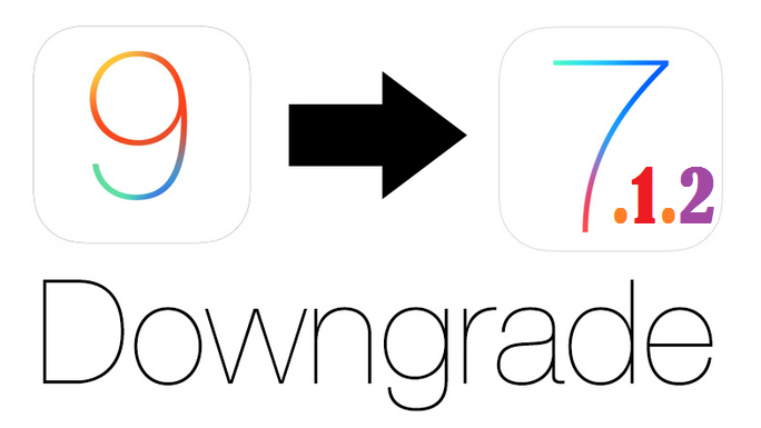 Downgrade to iOS 7.1.2 from iOS 9.3.5 without SHSH