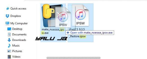Restore without Losing Data - make_noerase_ipsw (No Backup Needed)