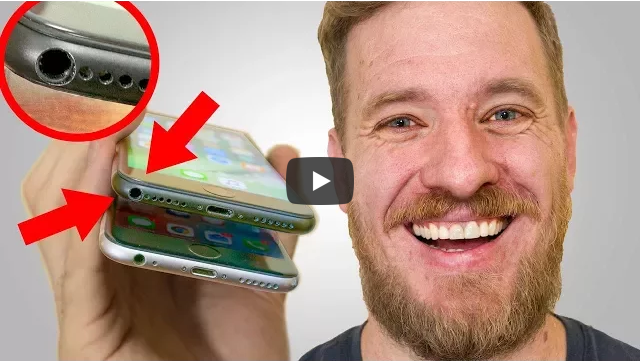 Gutsy Genius Gives his iPhone 7 a Legit Headphone Jack