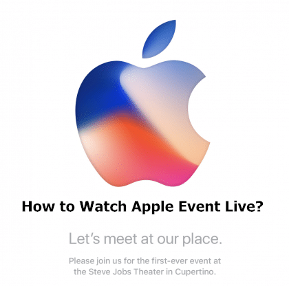 ​How to Watch Apple Event Live?