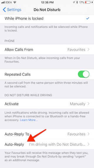 How to Use iOS 11’s New Do Not Disturb While Driving 