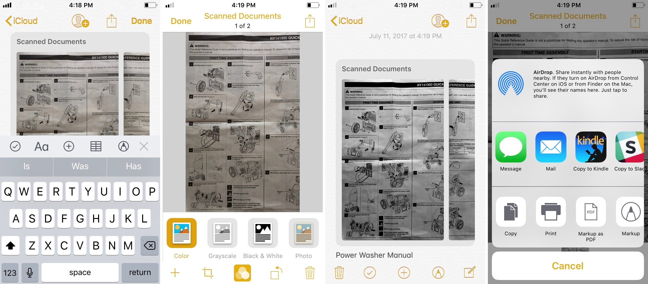 How to Use Apple’s Document Scanner in iOS 11?