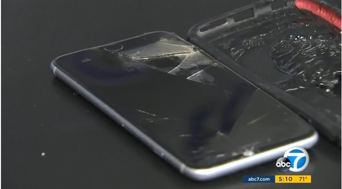 iPhone Catches Fire As Menifee Man Makes Call