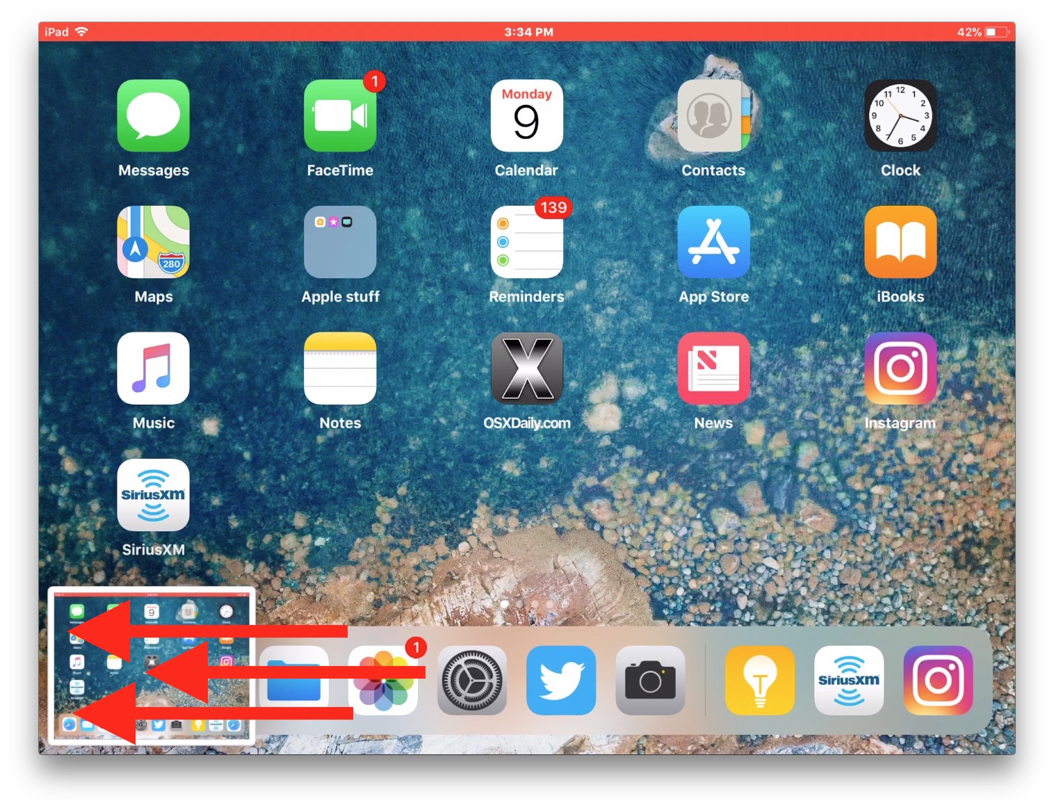 How to Hide the iOS Screenshot Previews in iOS 11?
