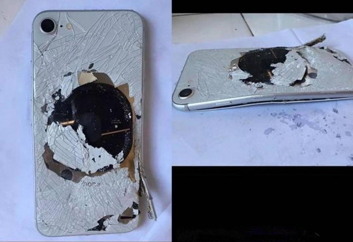 IPhone 8 's Battery Exploded