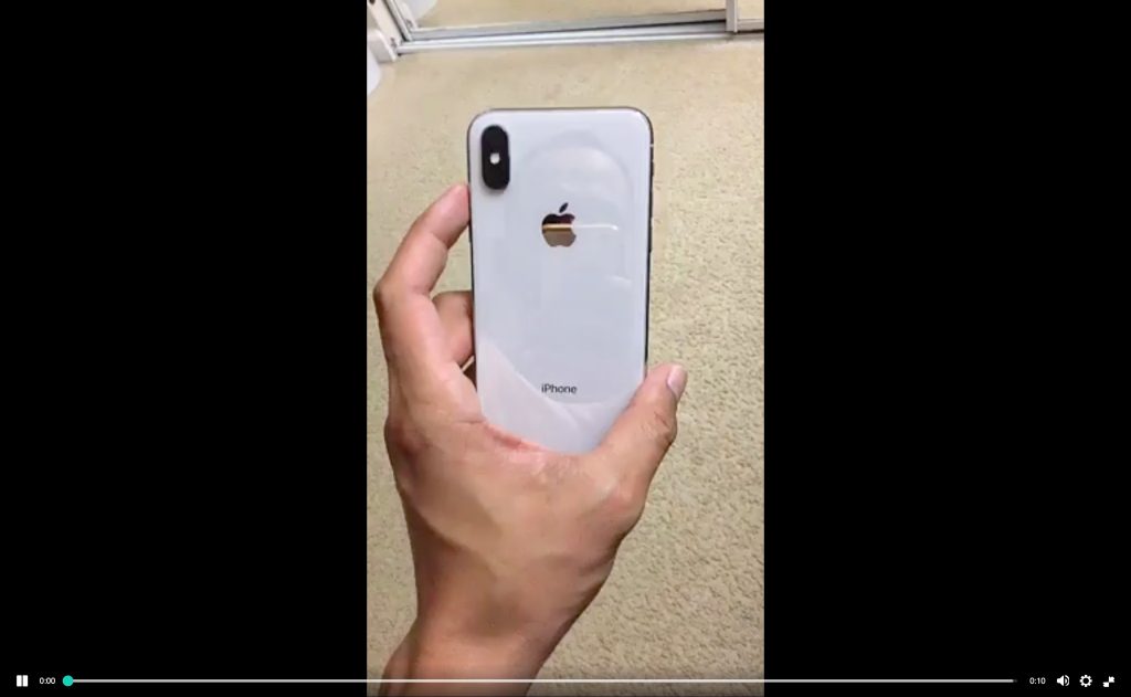 Latest Video of iPhone X in the Wild Shows Off White Design