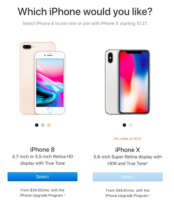 Apple Opens Up Pre-approval For iPhone X Buyers in iPhone Upgrade Program