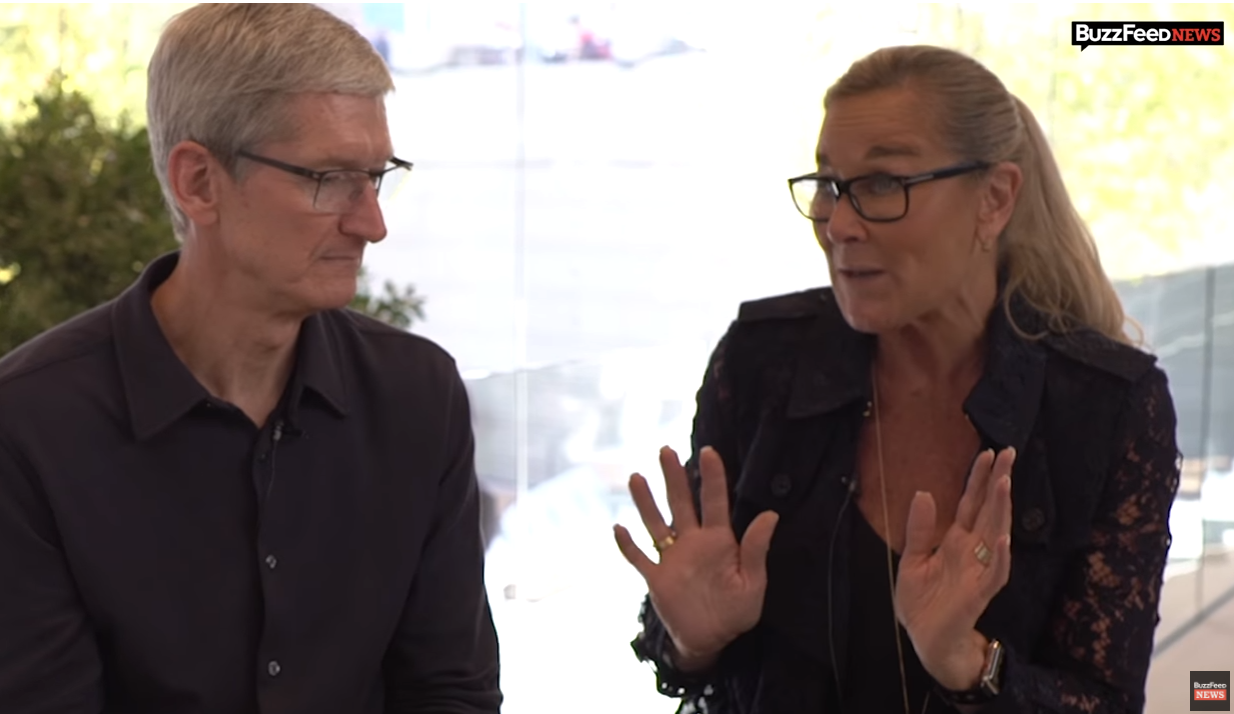 Apple's Ahrendts Calls Rumors She's Next CEO 'Fake News'