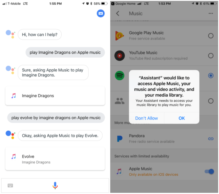 Google Assistant Gains Apple Music Integration On iPhone