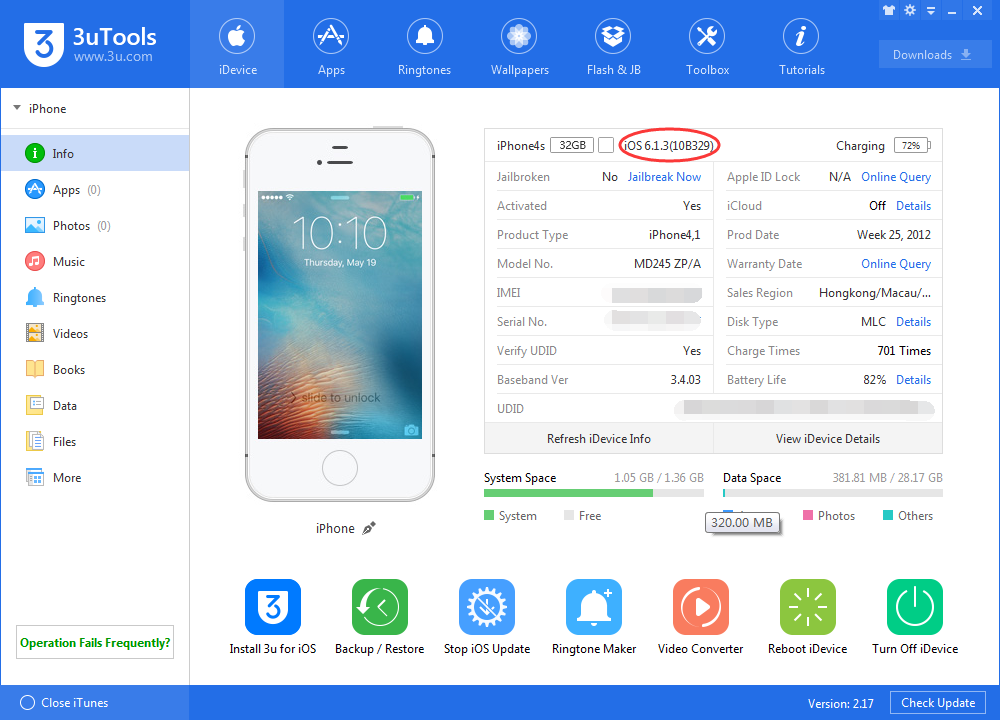 iphone 5 ios 6 untethered downgrade