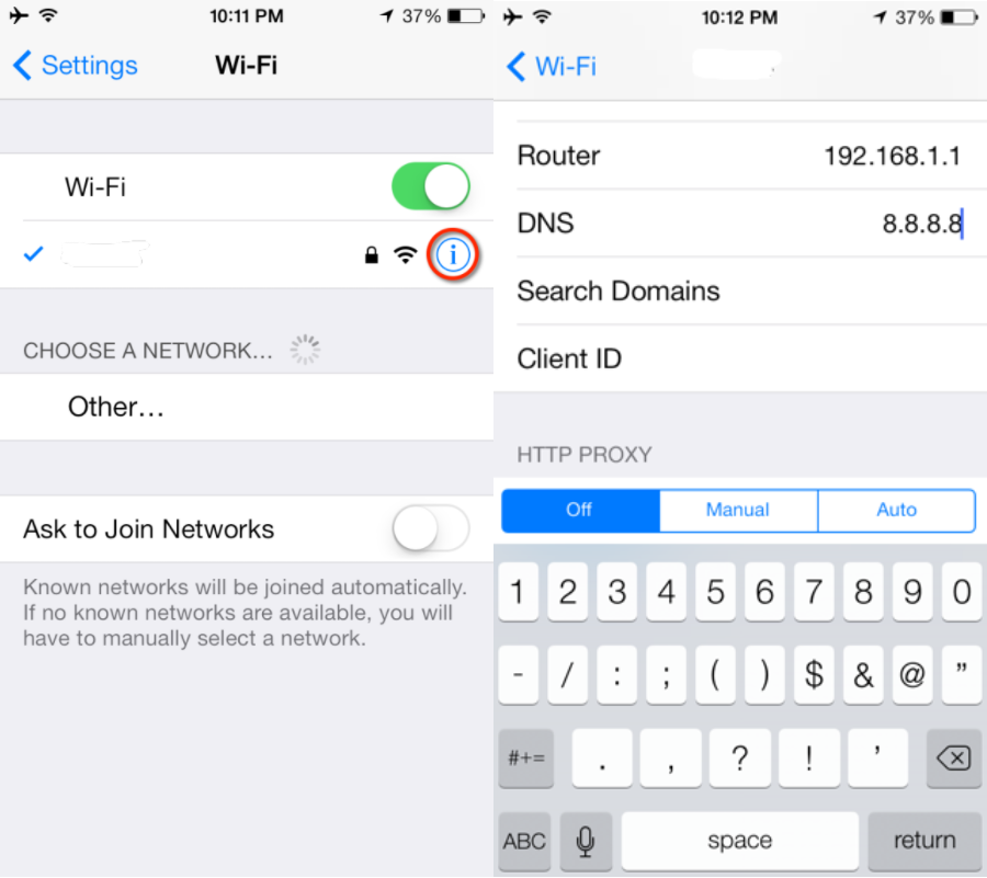 How to Change the DNS Server on Your iPhone And iPad?
