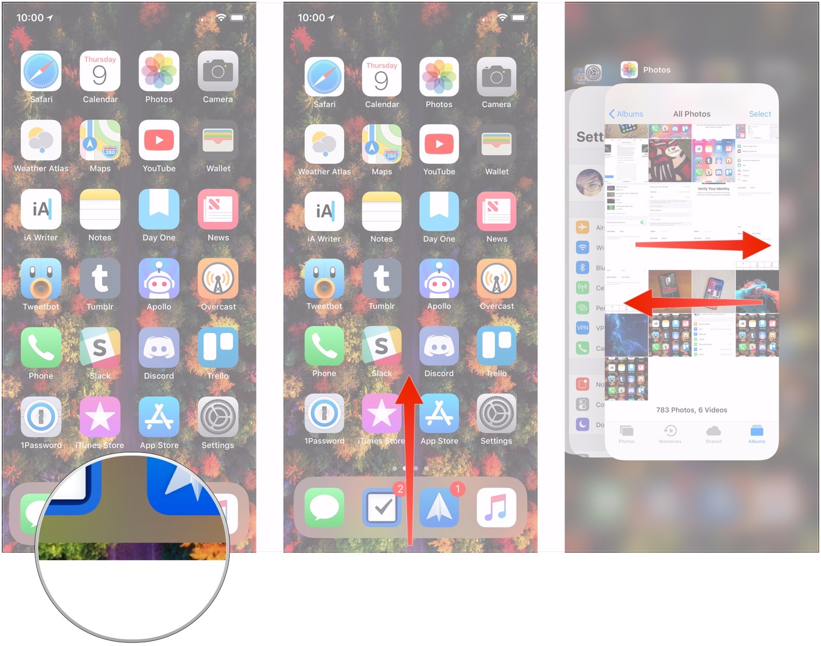 How to Use Multitasking And Fast App Switching on the iPhone X?
