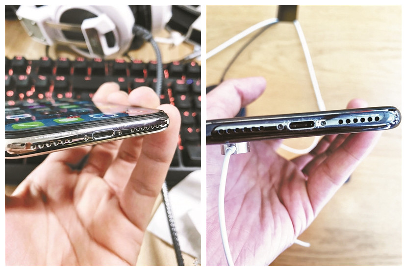 Did Your iPhone X Middle Frame Paint Peel Off?