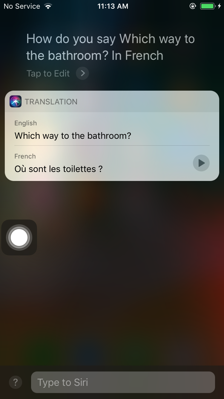 How to Translate Language Using Siri on iPhone and iPad？