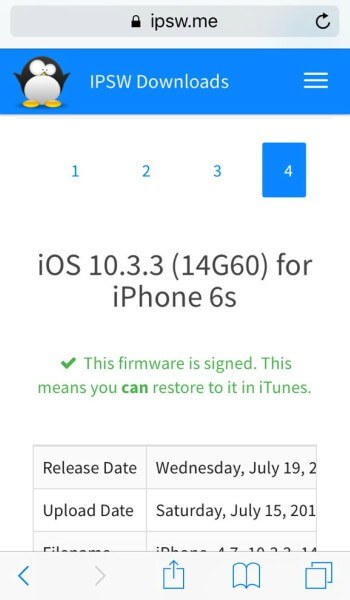 It is Said that Apple Stops Signing iOS 10.3.3 for iPhone 6s