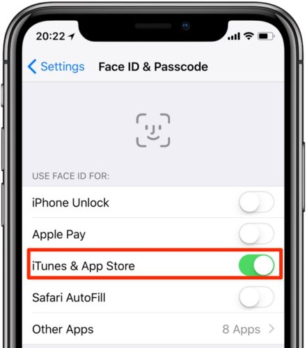 How to Enable Face ID to Buy Apps 