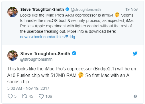 iMac Pro to feature A10 Fusion Coprocessor, Possibly for Always-on ‘Hey Siri’