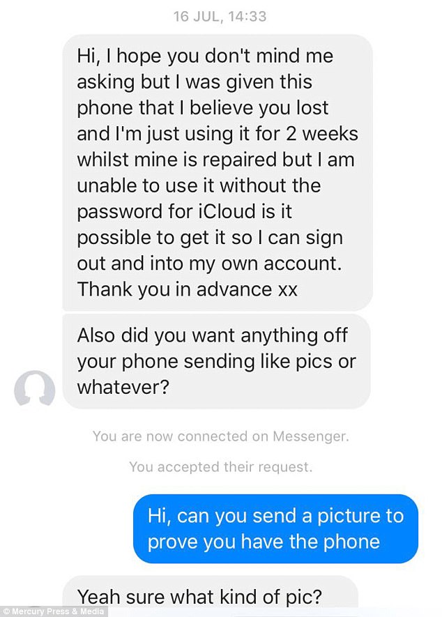 Bold iPhone Thief Messages Owner for iCloud Password