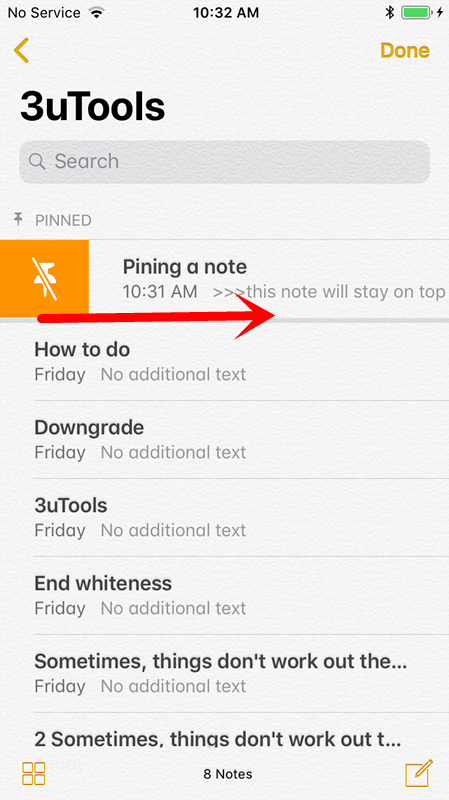 How to Pin Notes in the Notes App?
