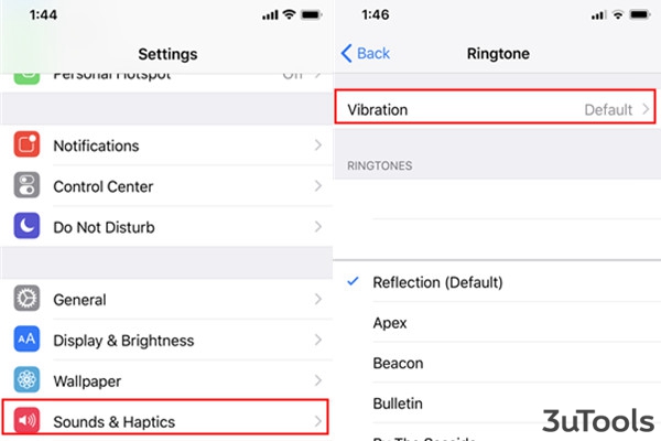 How To Change Vibrations On IPhone X 3uTools