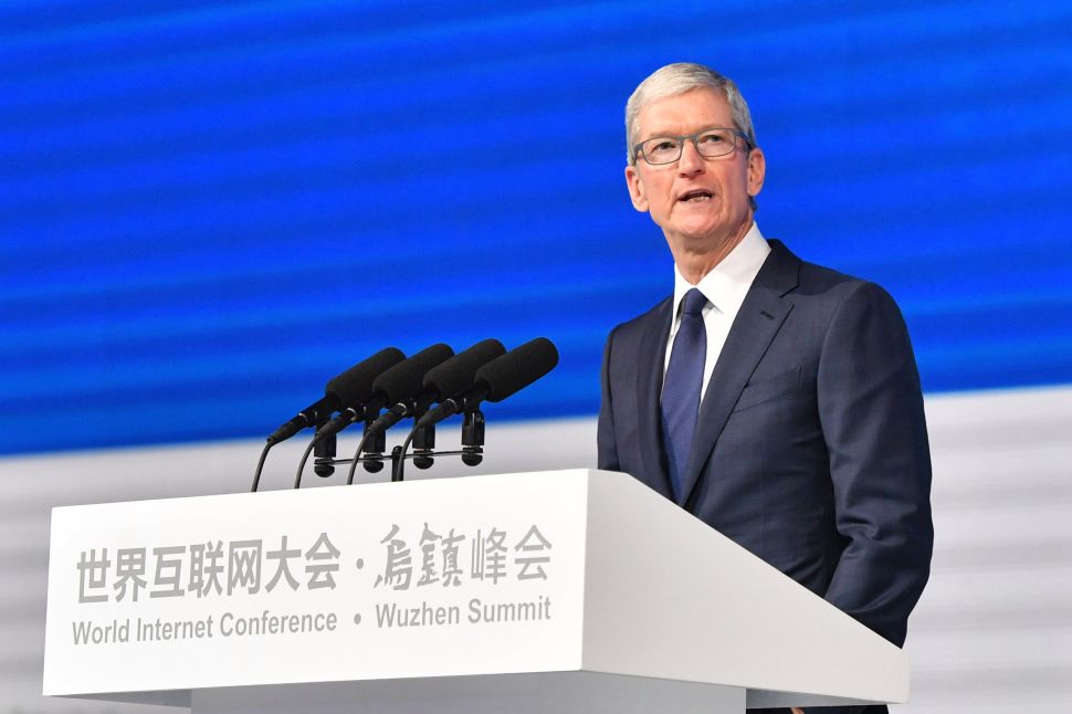 Tim Cook Respects China’s Cyber Rules–in Order to Play the Game