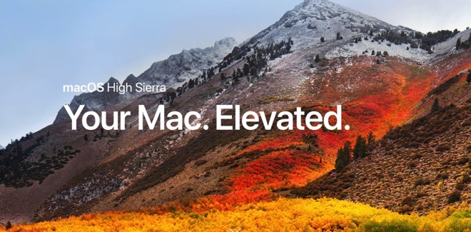 macOS High Sierra 10.13.2 Now Available After a Month of Testing