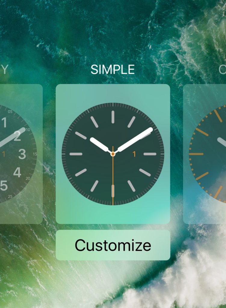 LockWatch Adds Round Clocks to Your iPhone’s Lock Screen