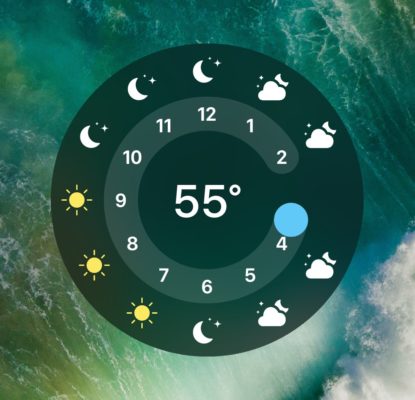 LockWatch Adds Round Clocks to Your iPhone’s Lock Screen
