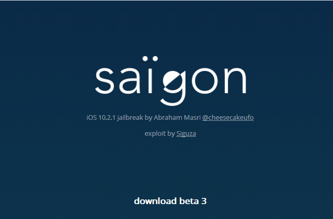 Saïgon Jailbreak Beta 3 for 10.2.1 is Available!