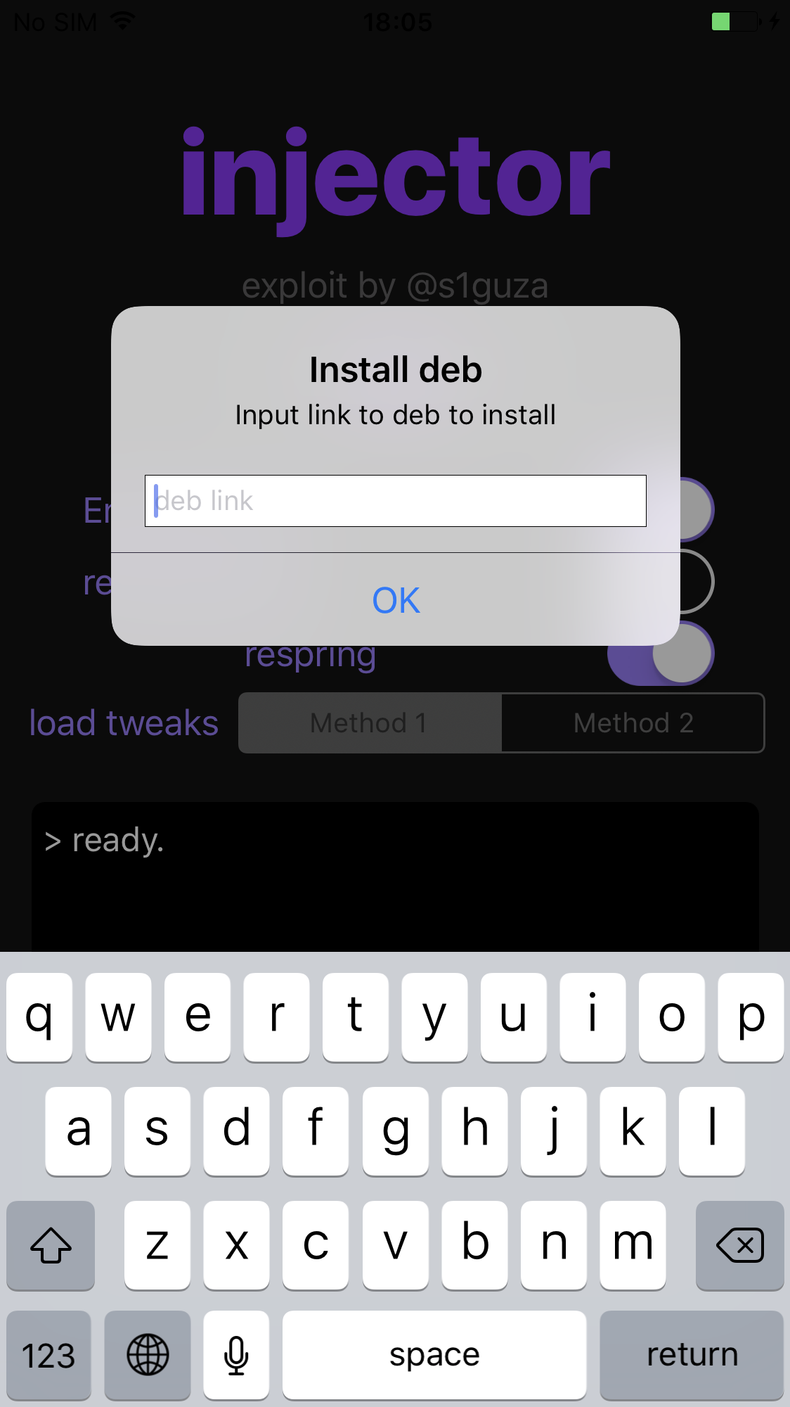 V0rtex-injector – iOS 10.3.x Tweak Installer