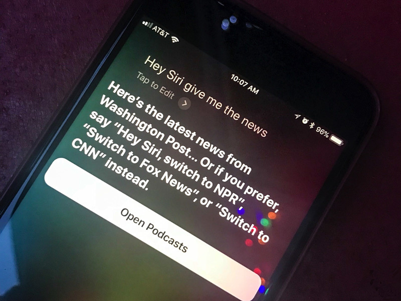 Apple Adds A Siri-powered News Briefing to The Latest iOS Beta