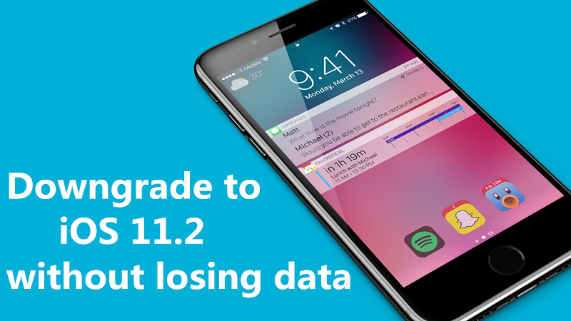Downgrade Your iPhone from iOS 11.2.5 Beta to iOS 11.2 Without Losing Data