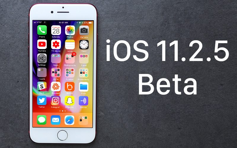 Apple Seeds Fourth Beta of iOS 11.2.5 to Developers [Updated: Public Beta Available]