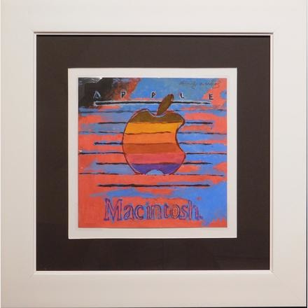 Apple Macintosh Logo by Andy Warhol Goes up for Auction, Valued Up to $30K