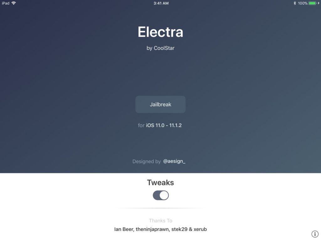 Electra Jailbreak Tool for iOS 11 – iOS 11.1.2 Updated With Several Bug Fixes and Improvements