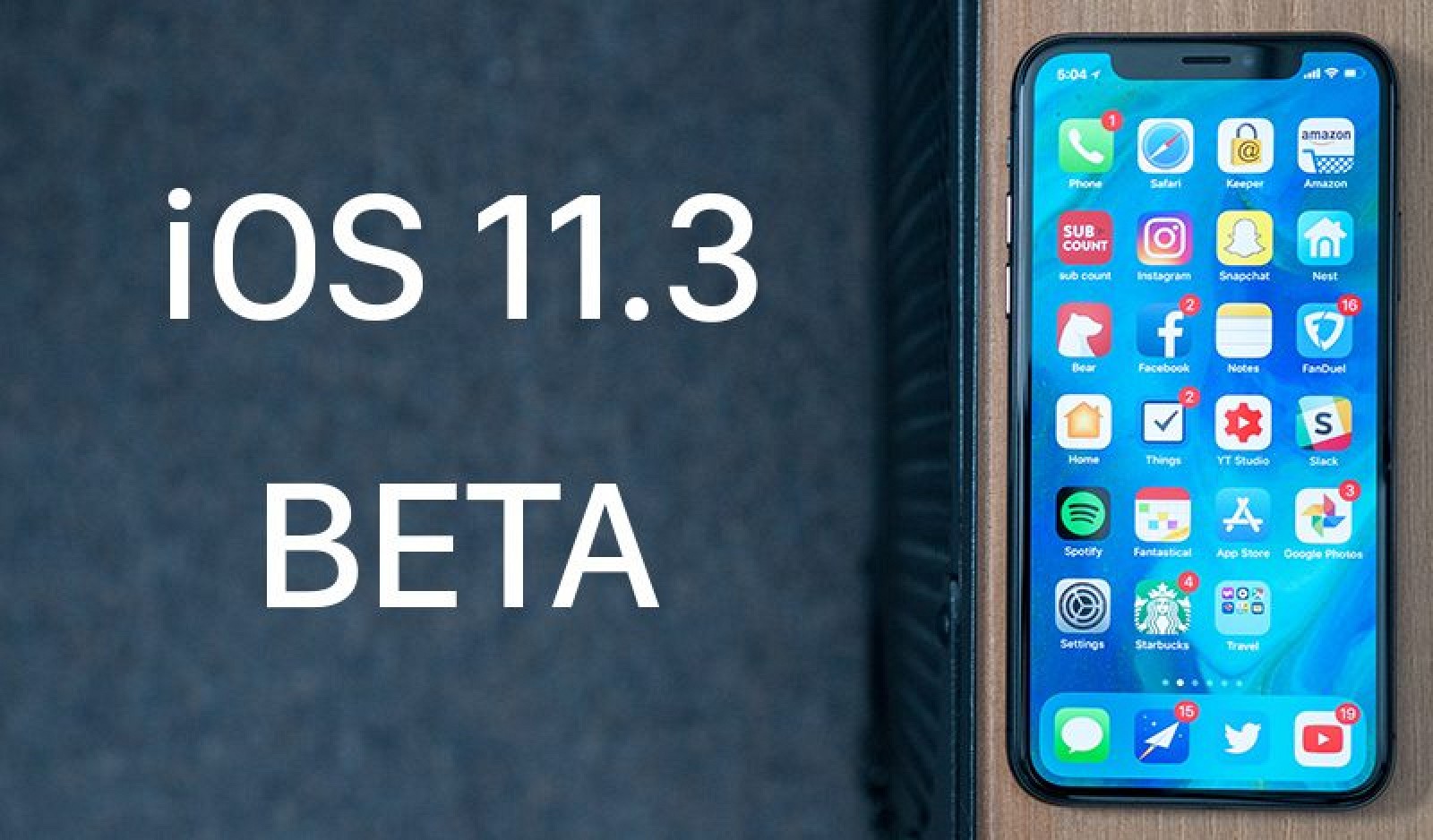 iOS 11.3 Beta 1 is out with iCloud Messages, New Animoji and More