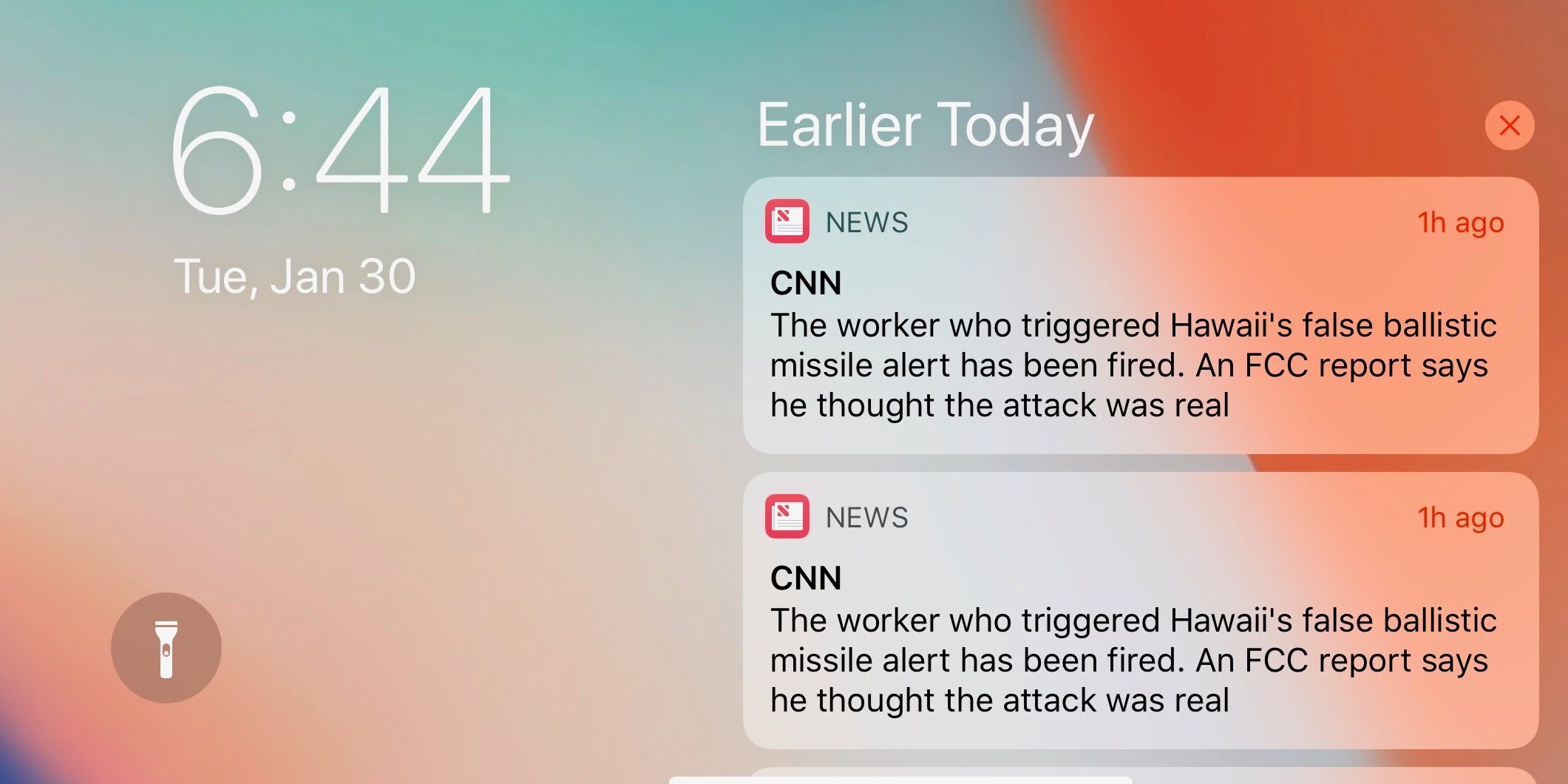 CNN Blames Apple for a Bug That Users Receive Multiples of the Same Push Notification
