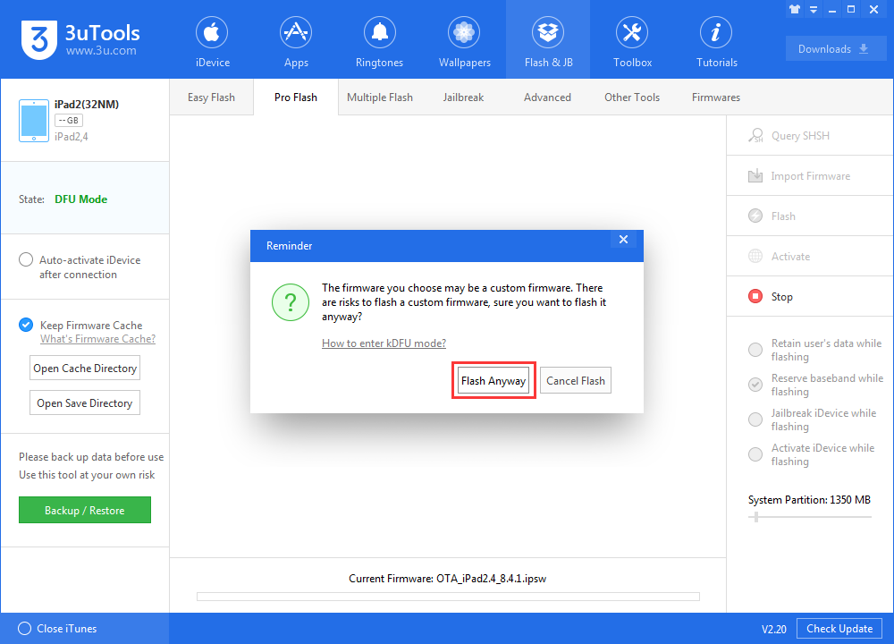 Untethered Downgrade iPhone 5/iPad 2,3,4/iPad mini to iOS 8.4.1 without SHSH