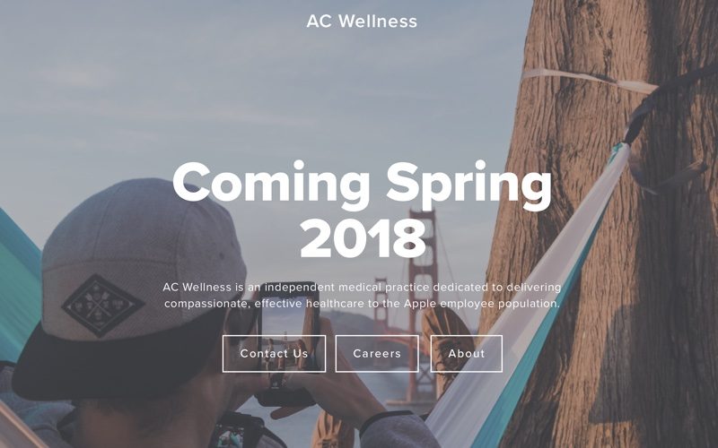 Apple Launching 'AC Wellness' Medical Clinics for its Employees