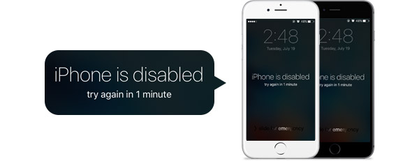 If You Forgot the Passcode for Your iDevice or Your iDevice is Disabled?