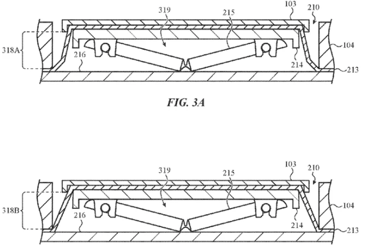 Apple Patented A Keyboard That Can’t Be Defeated By Crumbs