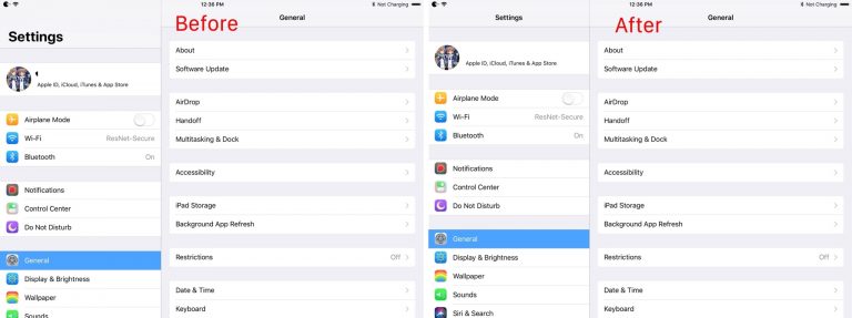 NoLargeTitles- Removes the System-wide Bold Titles in iOS 11